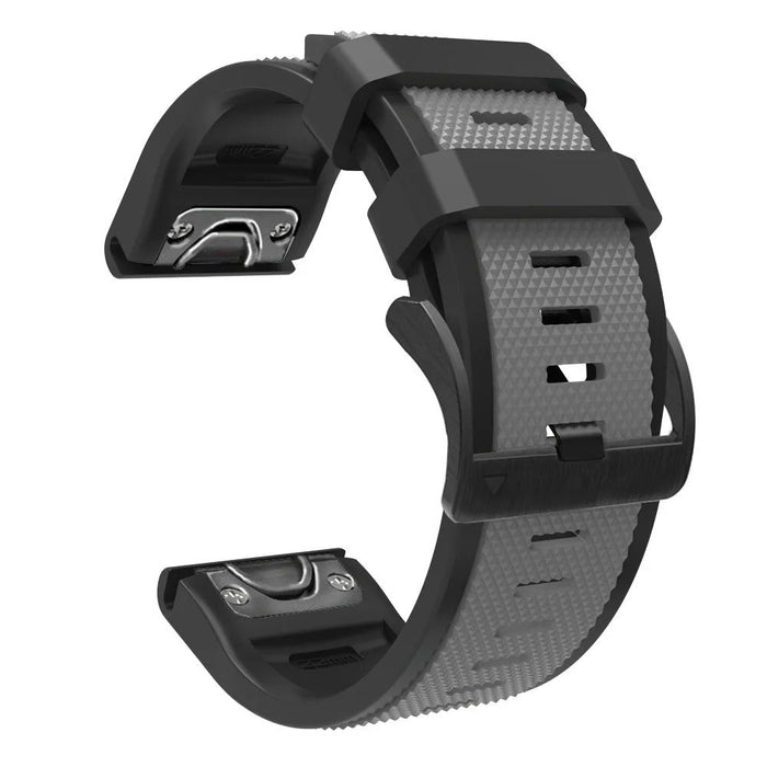 light-grey-garmin-descent-g2-watch-straps-nz-dual-colour-sports-watch-bands-aus