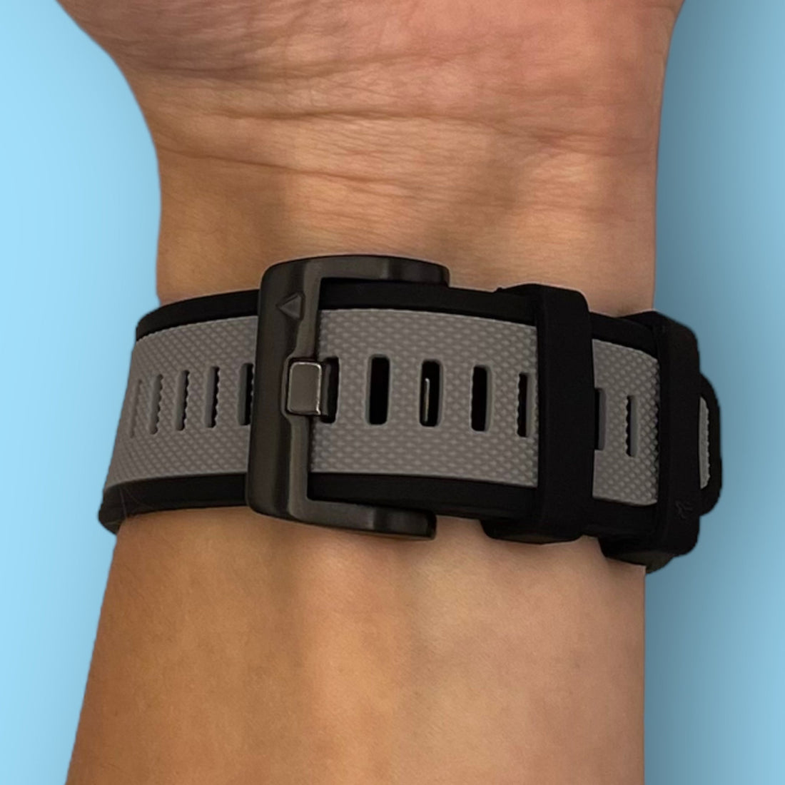 light-grey-garmin-forerunner-745-watch-straps-nz-dual-colour-sports-watch-bands-aus-803602