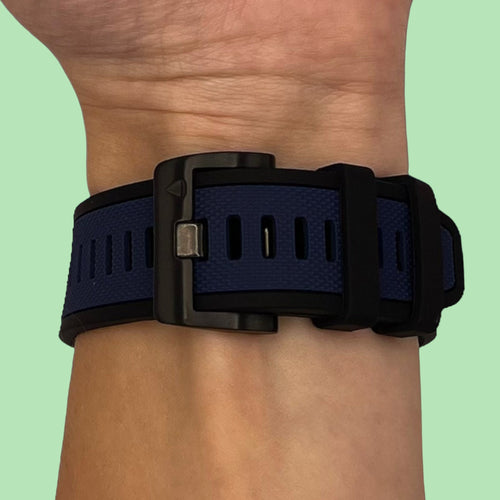 navy-blue-garmin-forerunner-745-watch-straps-nz-dual-colour-sports-watch-bands-aus