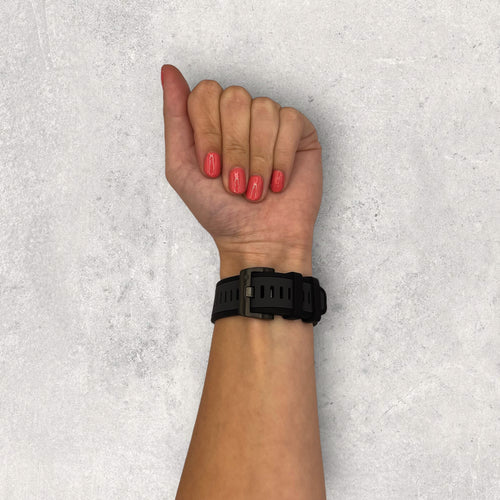 dark-grey-garmin-instinct-3-(45mm)-watch-straps-nz-dual-colour-sports-watch-bands-aus