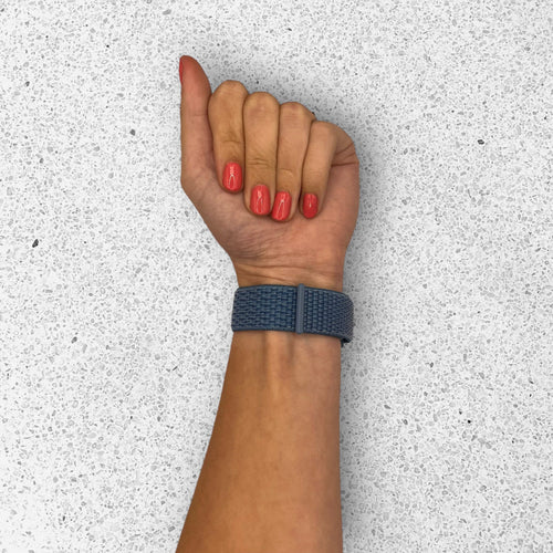 sky-blue-xiaomi-amazfit-smart-watch,-smart-watch-2-watch-straps-nz-nylon-sports-loop-watch-bands-aus