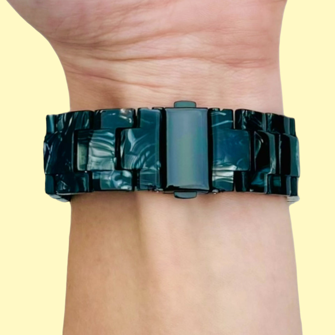 black-marble-garmin-vivomove-hr-hr-sports-watch-straps-nz-resin-watch-bands-aus-991226