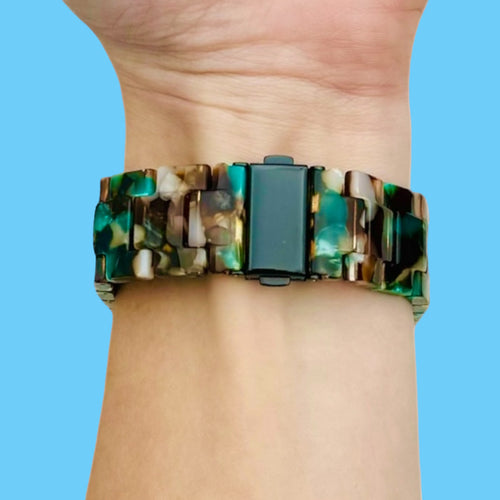 blue-flowers-kogan-active-4-watch-straps-nz-resin-watch-bands-aus