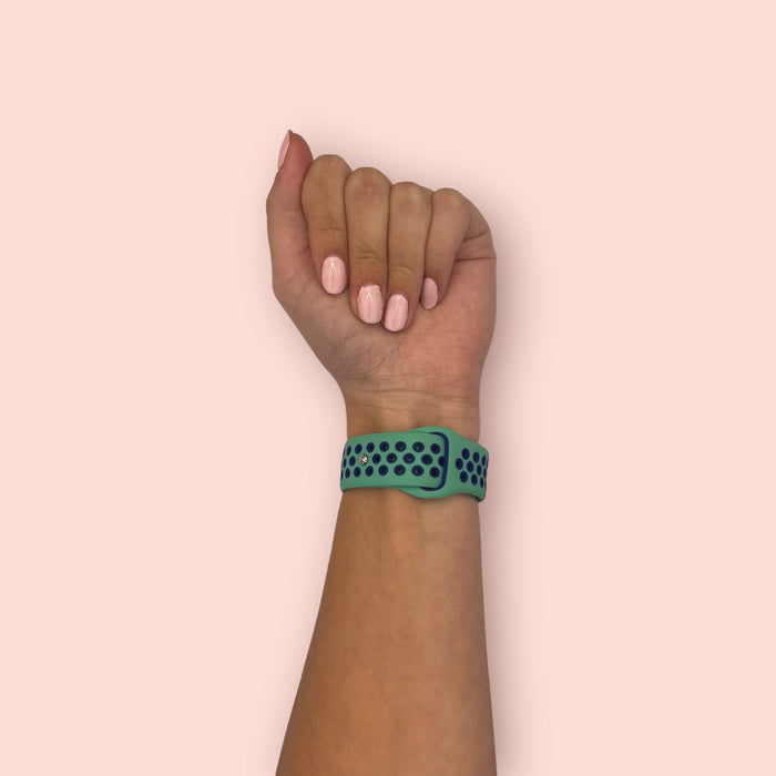 teal-blue-huawei-watch-fit-4-watch-straps-nz-silicone-sports-watch-bands-aus