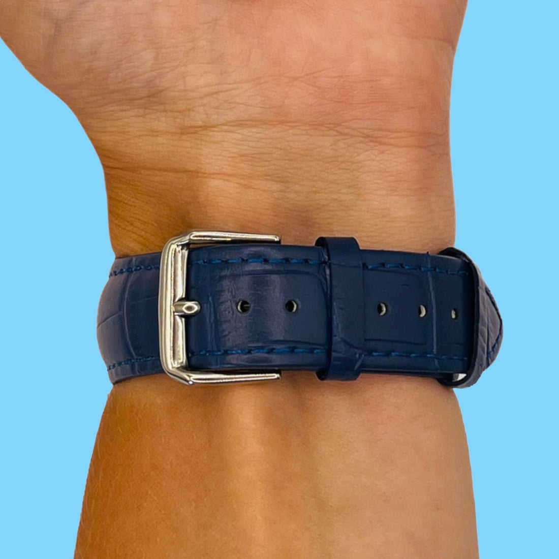blue-kogan-active-4-pro-watch-straps-nz-snakeskin-leather-watch-bands-aus