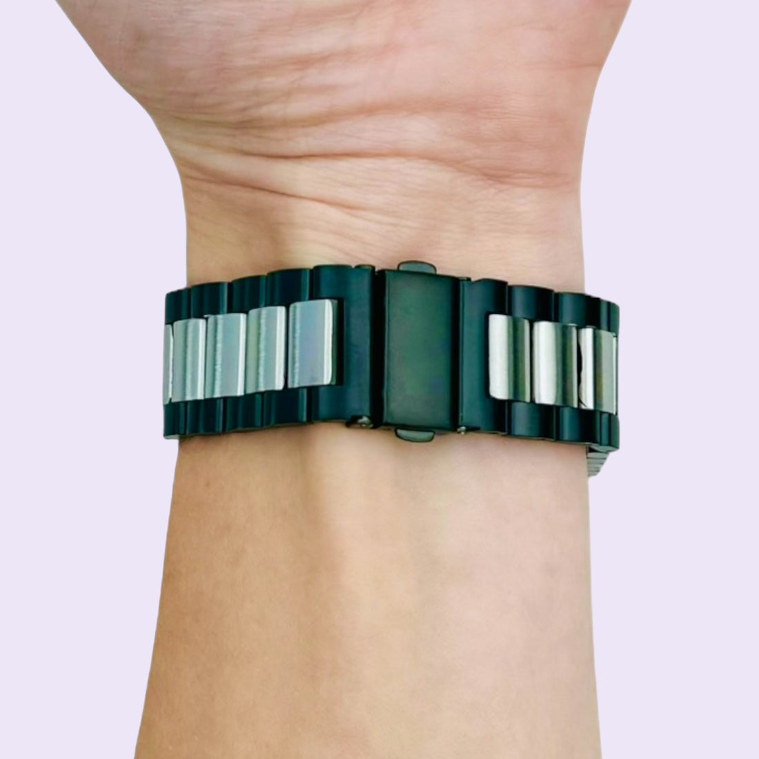 black-silver-metal-garmin-venu-x1-watch-straps-nz-stainless-steel-link-watch-bands-aus-991038