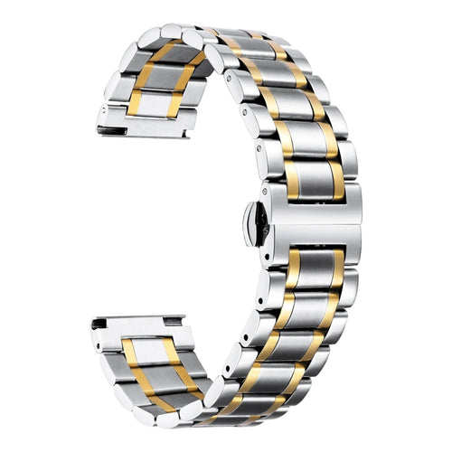 silver-gold-stripe-metal-kogan-hybrid+-smart-watch-watch-straps-nz-stainless-steel-link-watch-bands-aus