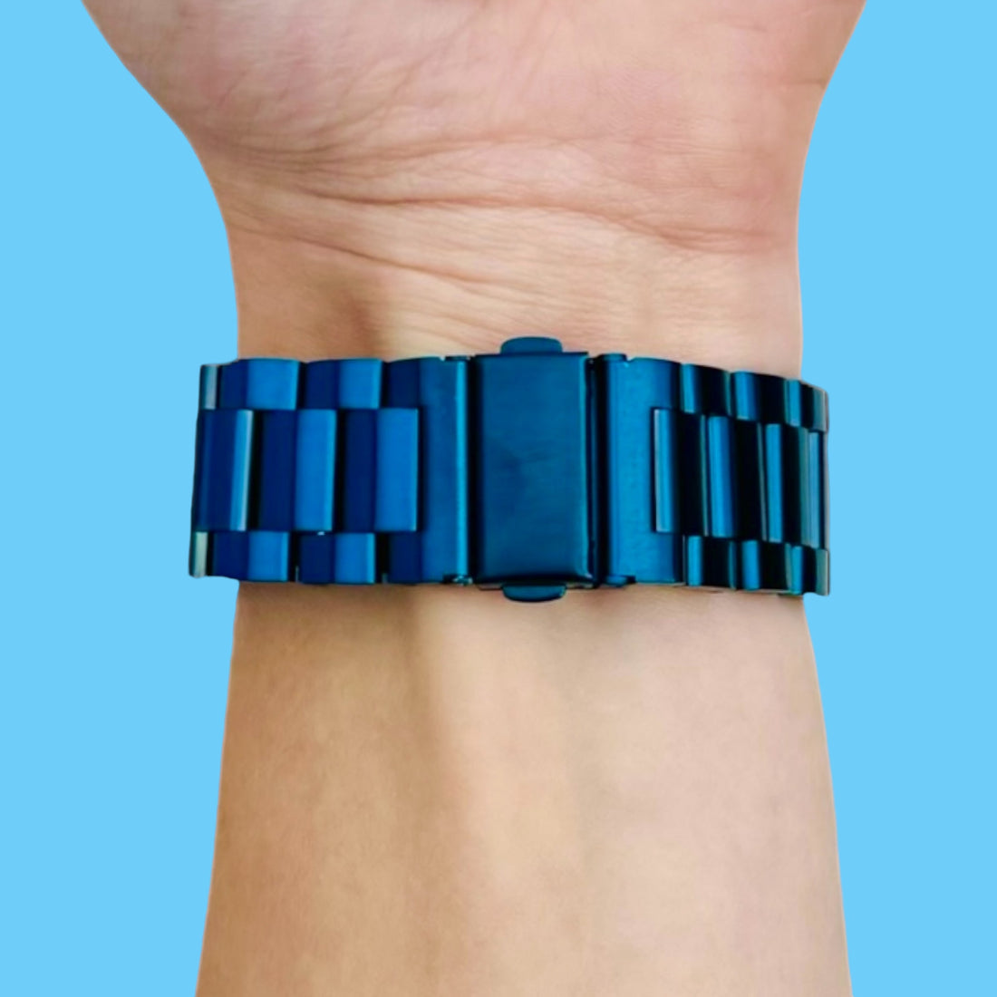 blue-metal-garmin-forerunner-745-watch-straps-nz-stainless-steel-link-watch-bands-aus