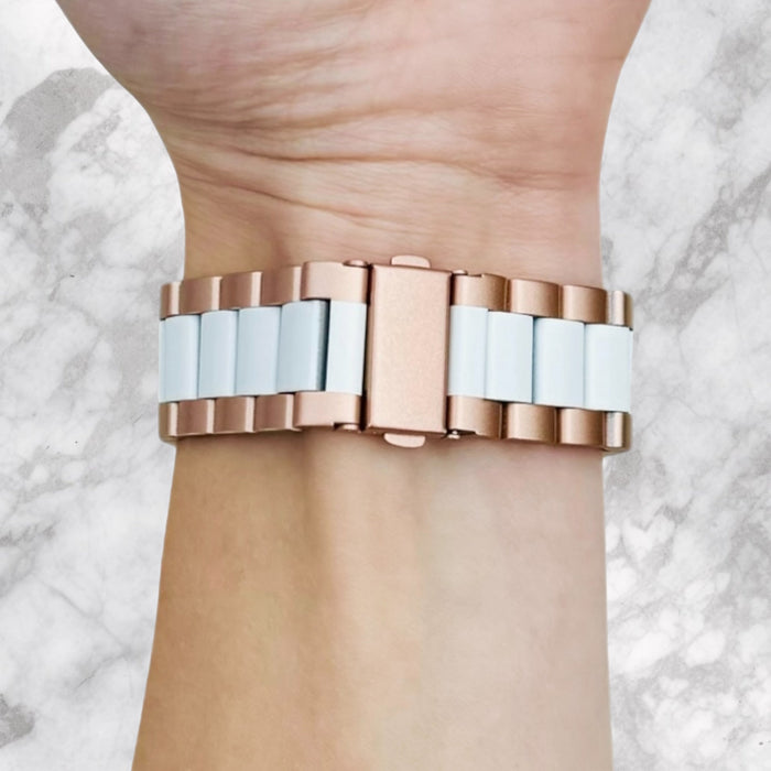 rose-gold-white-metal-mountblanc-summit-3-summit-lite-watch-straps-nz-stainless-steel-link-watch-bands-aus