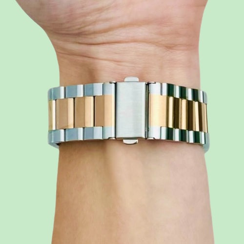 silver-rose-gold-metal-samsung-galaxy-watch-8-classic-(46mm)-watch-straps-nz-stainless-steel-link-watch-bands-aus