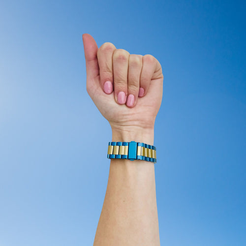 blue-gold-metal-coros-apex-4-(46mm)-watch-straps-nz-stainless-steel-link-watch-bands-aus