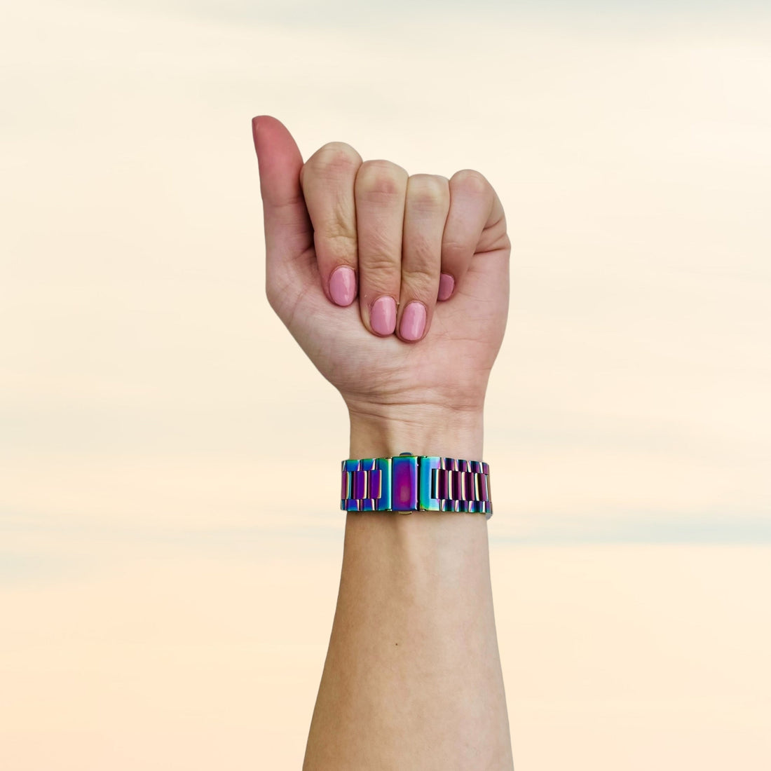 colourful-metal-samsung-galaxy-watch-8-classic-(46mm)-watch-straps-nz-stainless-steel-link-watch-bands-aus