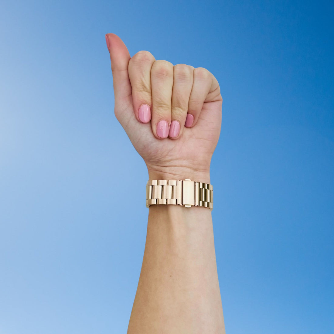 rose-gold-metal-garmin-forerunner-745-watch-straps-nz-stainless-steel-link-watch-bands-aus