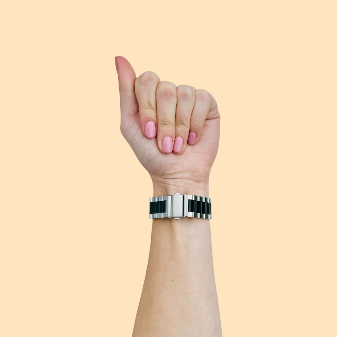 silver-black-metal-mountblanc-summit-3-summit-lite-watch-straps-nz-stainless-steel-link-watch-bands-aus-991018