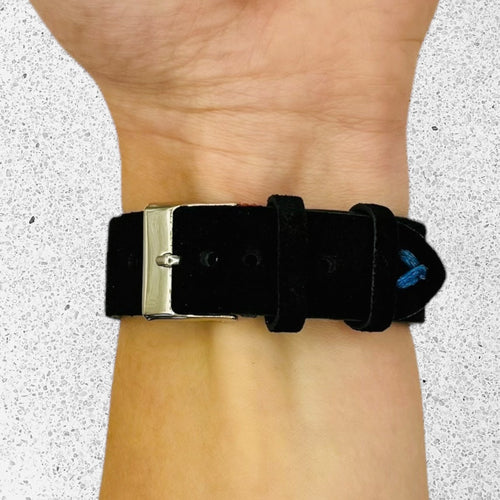 black-red-blue-huawei-watch-gt-6-pro-watch-straps-nz-suede-watch-bands-aus