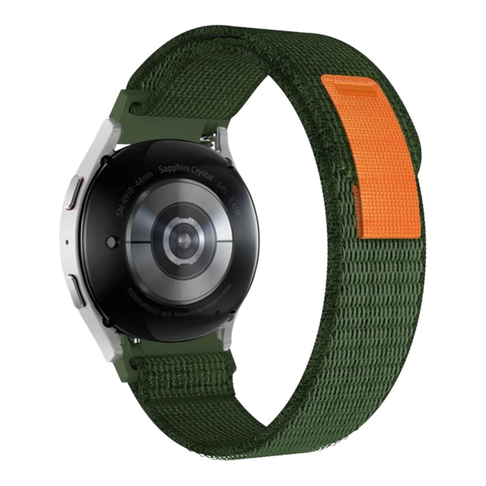 black-grey-orange-spacetalk-loop-watch-straps-nz-trail-loop-watch-bands-aus
