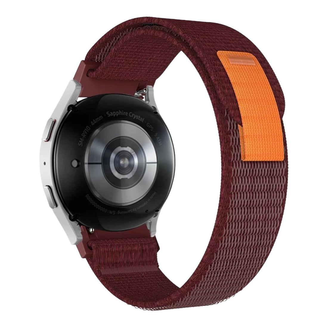 maroon-samsung-galaxy-watch-8-(40mm)-watch-straps-nz-trail-loop-watch-bands-aus