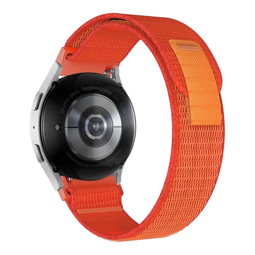 black-grey-orange-spacetalk-loop-watch-straps-nz-trail-loop-watch-bands-aus