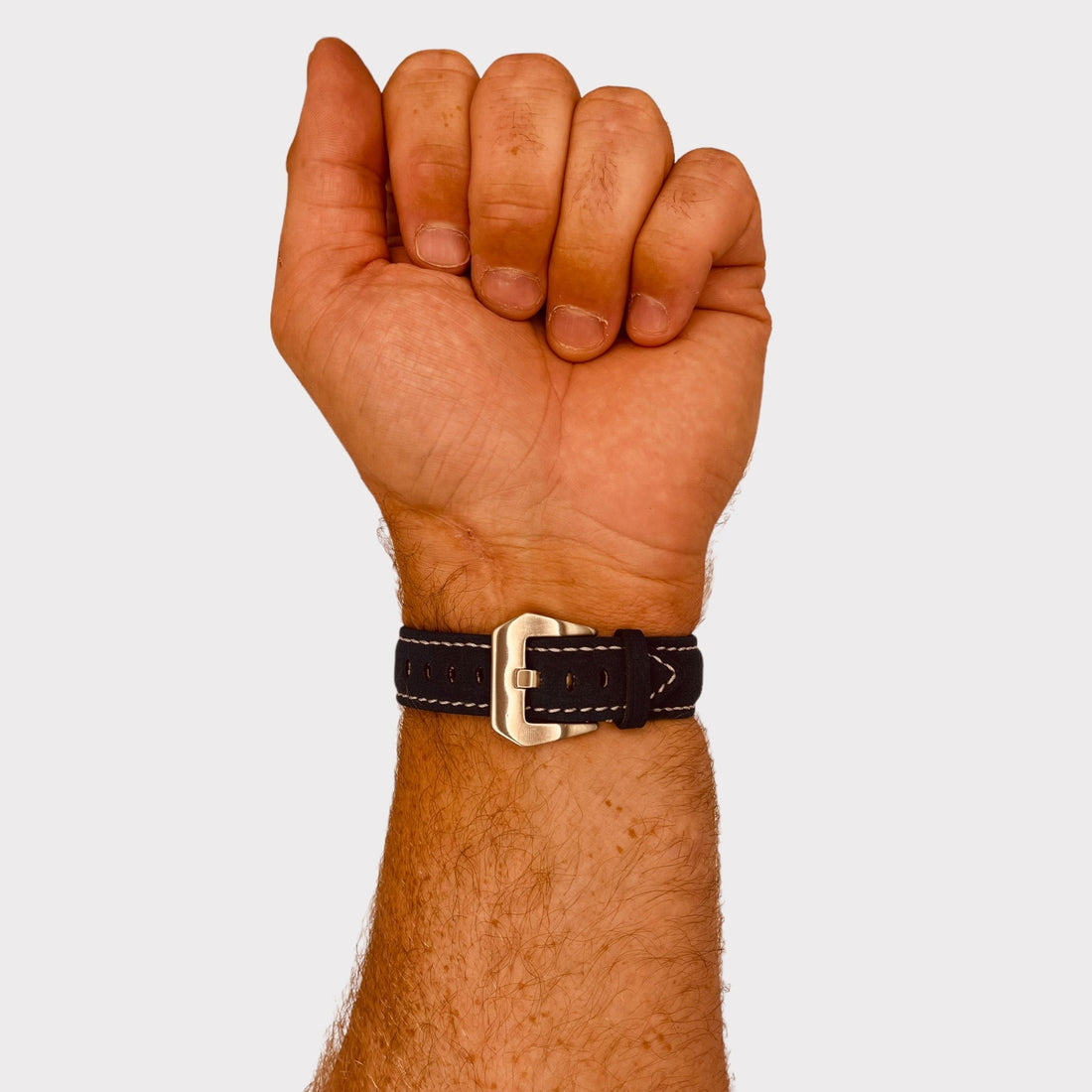black-silver-buckle-coros-apex-2-watch-straps-nz-retro-leather-watch-bands-aus