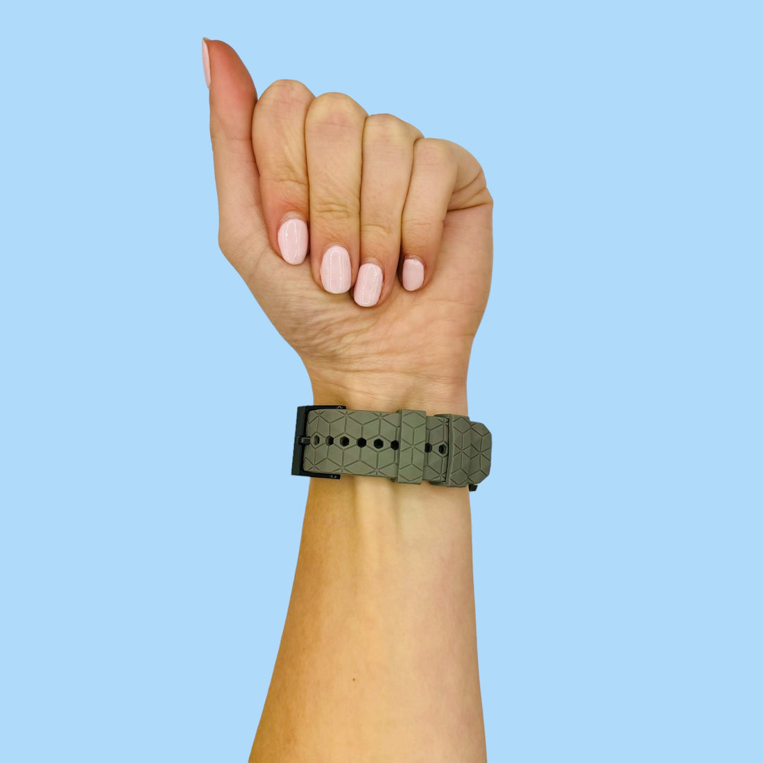 grey-watch-straps-nz-silicone-football-pattern-watch-bands-aus
