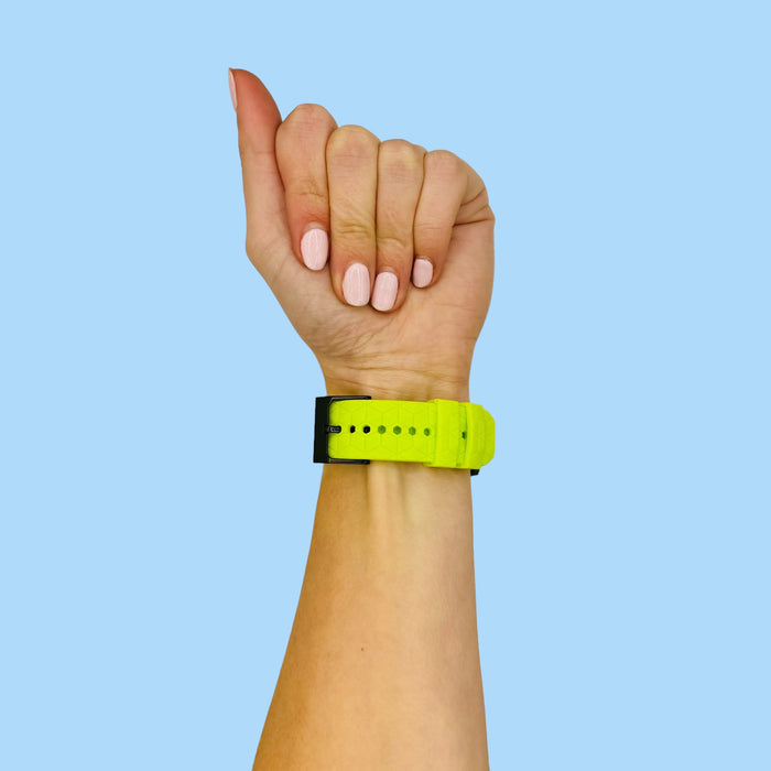 lime-green-hex-pattern-garmin-descent-mk2s-watch-straps-nz-silicone-football-pattern-watch-bands-aus