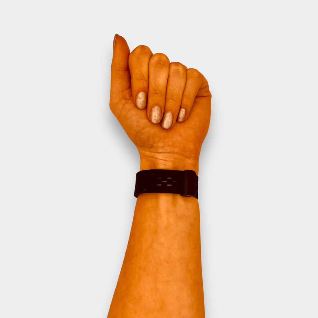 black-magnetic-sports-garmin-fenix-7s-watch-straps-nz-magnetic-sports-watch-bands-aus
