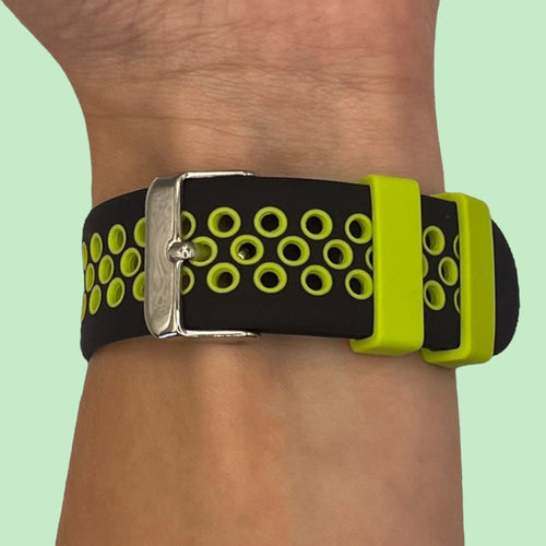 black-green-xiaomi-amazfit-smart-watch,-smart-watch-2-watch-straps-nz-silicone-sports-watch-bands-aus