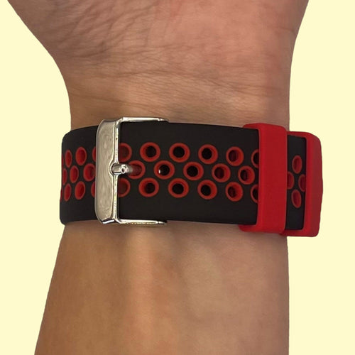 black-red-kogan-active-4-pro-watch-straps-nz-silicone-sports-watch-bands-aus