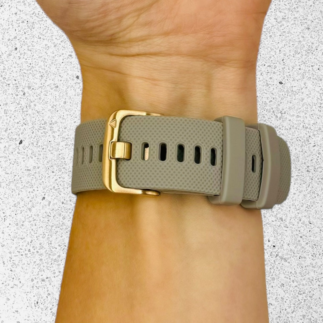 grey-rose-gold-buckle-garmin-venu-x1-watch-straps-nz-silicone-rose-gold-buckle-watch-bands-aus