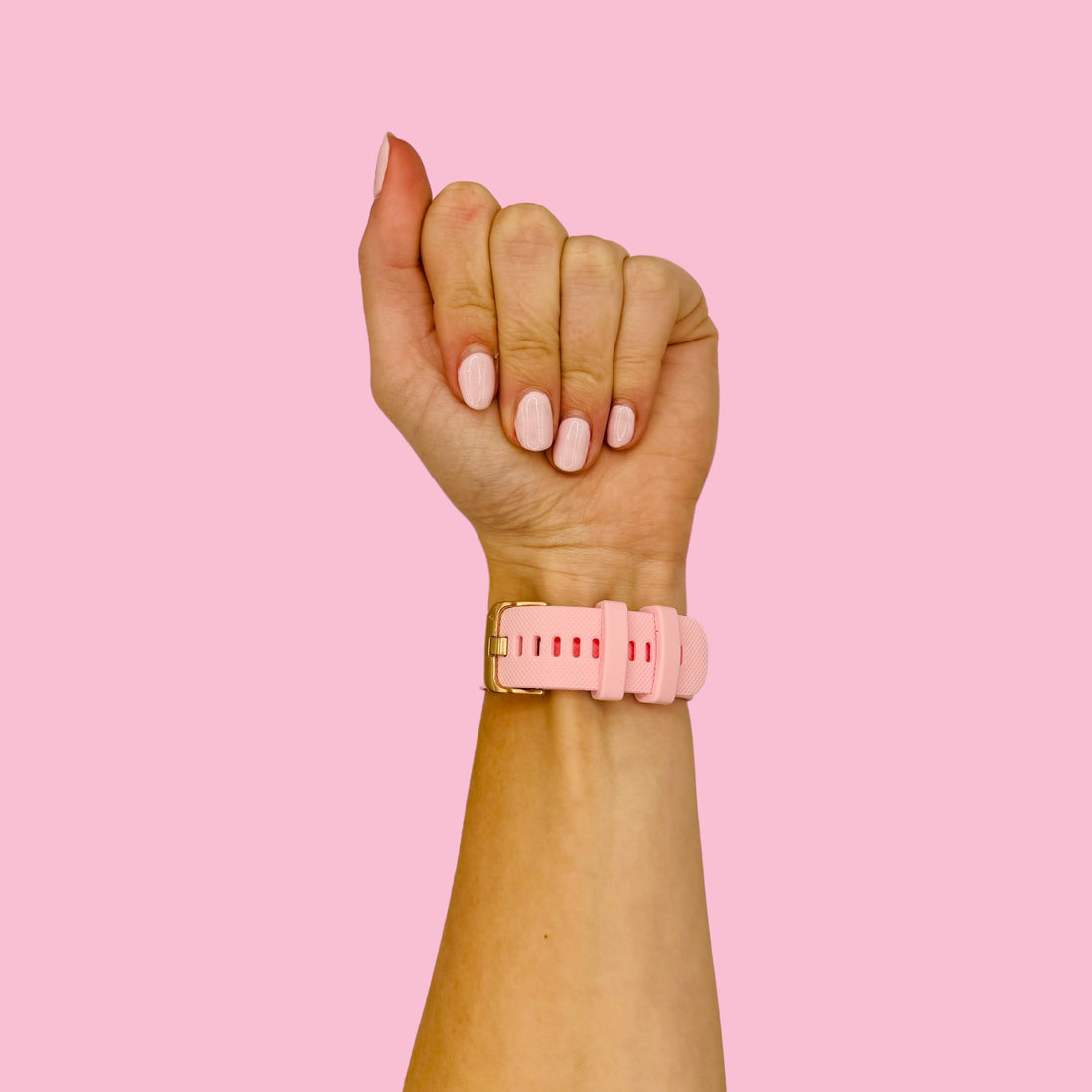 pink-rose-gold-buckle-garmin-venu-x1-watch-straps-nz-silicone-rose-gold-buckle-watch-bands-aus