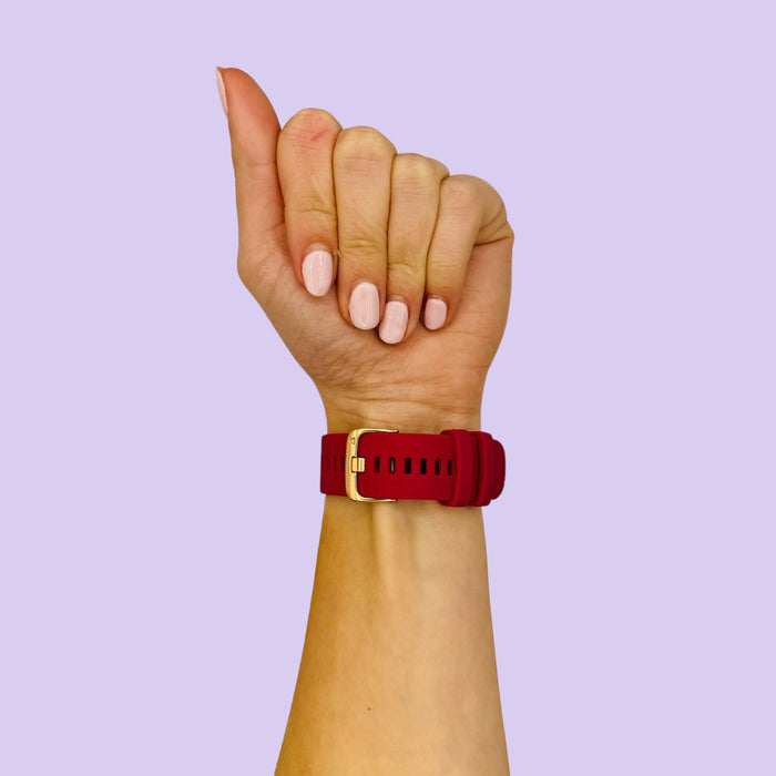 purple-rose-gold-buckle-coros-pace-pro-watch-straps-nz-silicone-rose-gold-buckle-watch-bands-aus