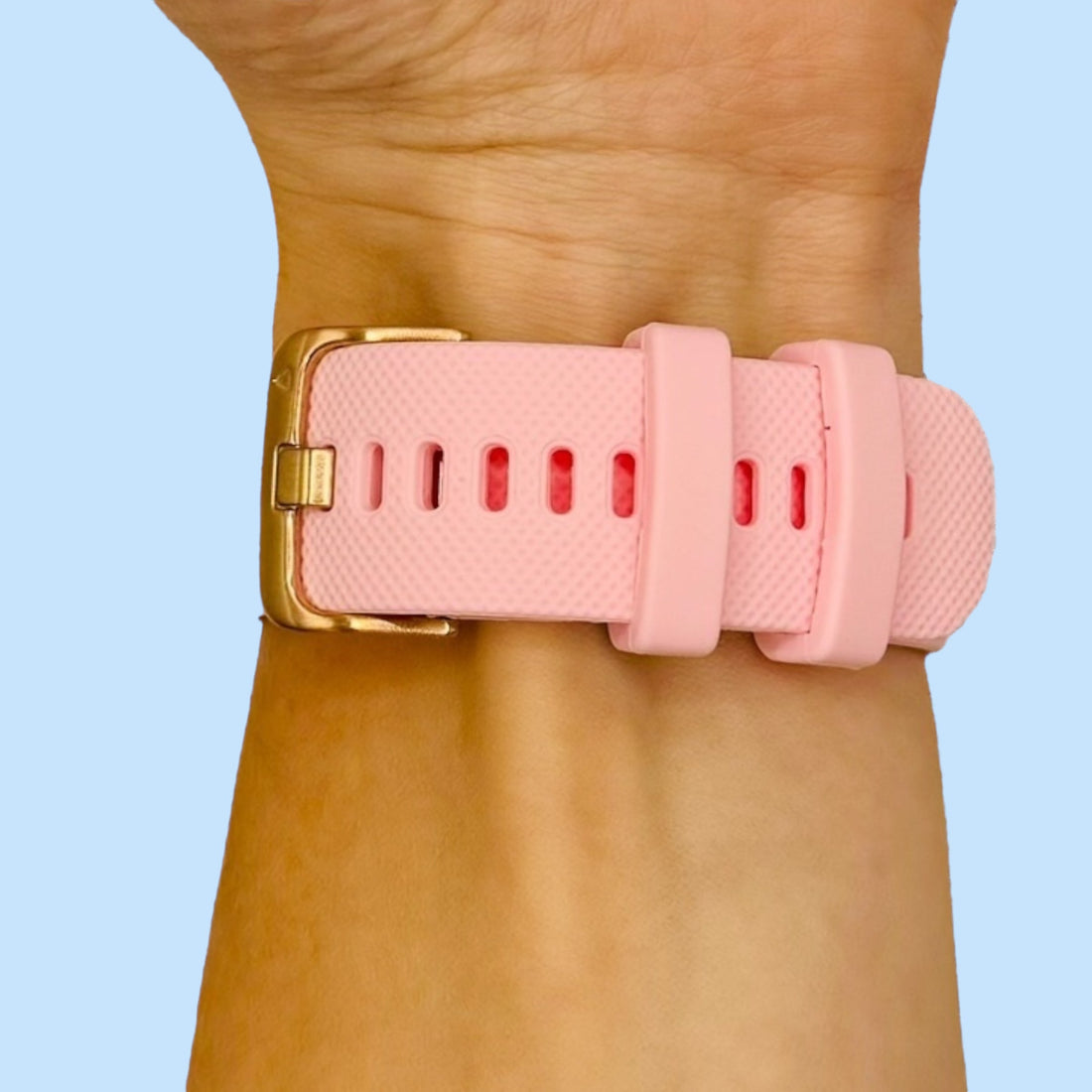 pink-rose-gold-buckle-garmin-venu-x1-watch-straps-nz-silicone-rose-gold-buckle-watch-bands-aus