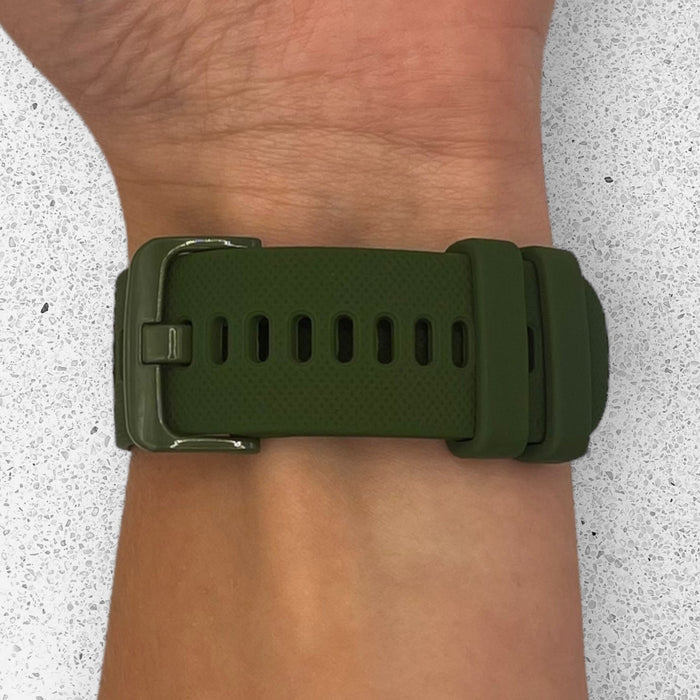 army-green-huawei-watch-2-classic-watch-straps-nz-silicone-watch-bands-aus