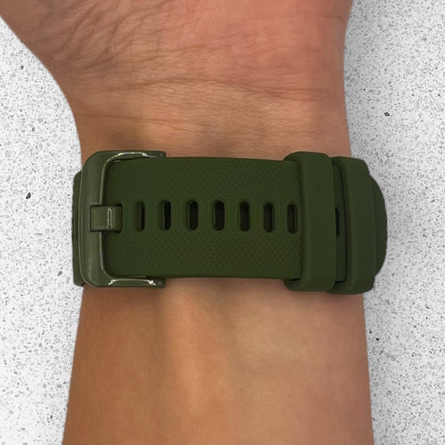 army-green-asus-zenwatch-1st-generation-2nd-(1.63")-watch-straps-nz-silicone-watch-bands-aus