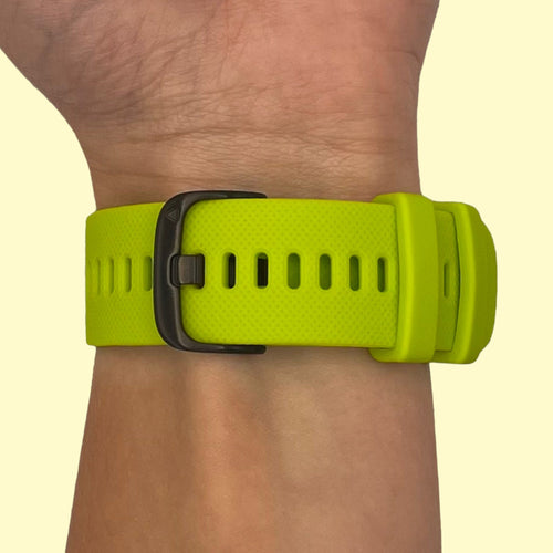 lime-green-garmin-venu-4-(41mm)-watch-straps-nz-silicone-watch-bands-aus