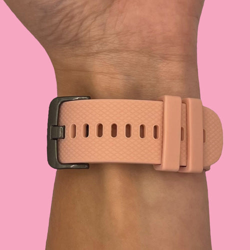 peach-ticwatch-e2-watch-straps-nz-silicone-watch-bands-aus