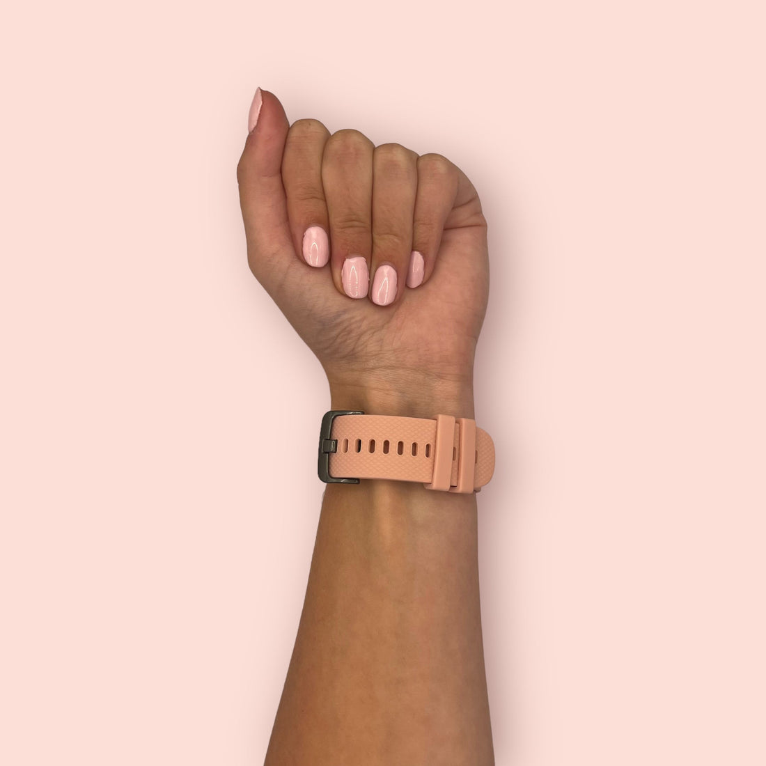peach-huawei-watch-gt3-46mm-watch-straps-nz-silicone-watch-bands-aus