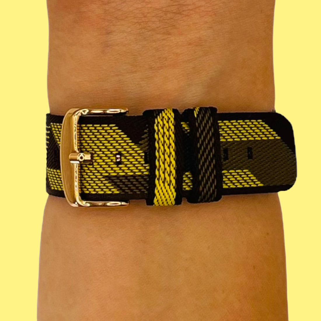 yellow-pattern-garmin-instinct-2-watch-straps-nz-canvas-watch-bands-aus-996015