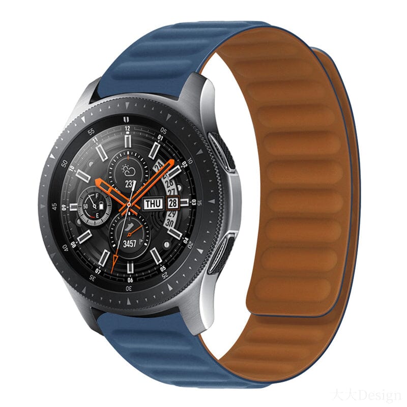 blue-garmin-venu-x1-watch-straps-nz-magnetic-silicone-watch-bands-aus