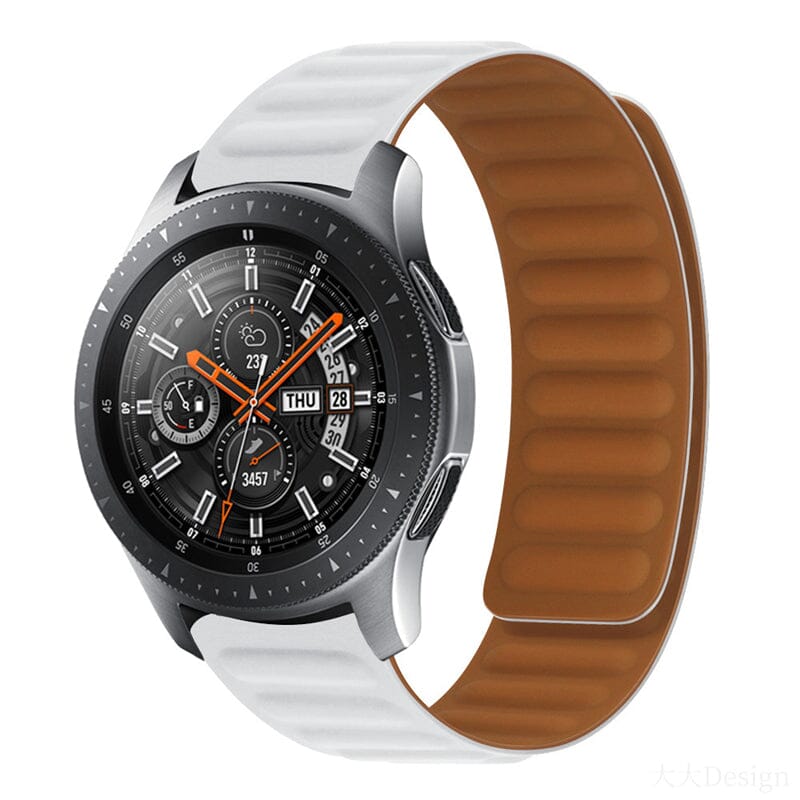white-garmin-venu-x1-watch-straps-nz-magentic-silicone-watch-bands-aus