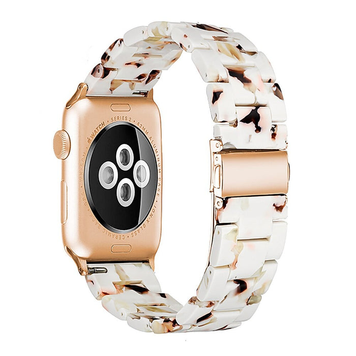 Stylish Resin Watch Straps compatible with the Apple Watch