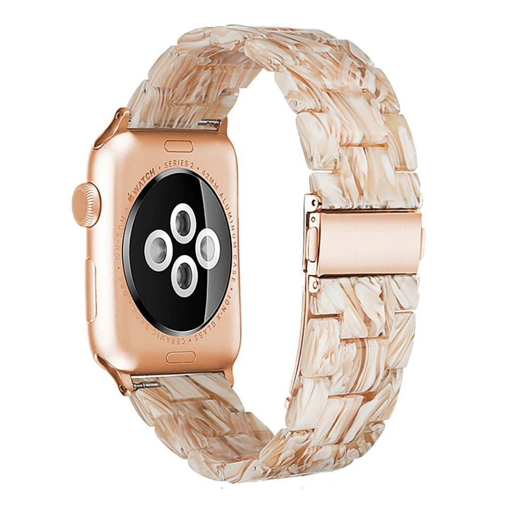 silk-white-samsung-galaxy-watch-5-(40-44mm)-watch-straps-nz-resin-watch-bands-aus-991222