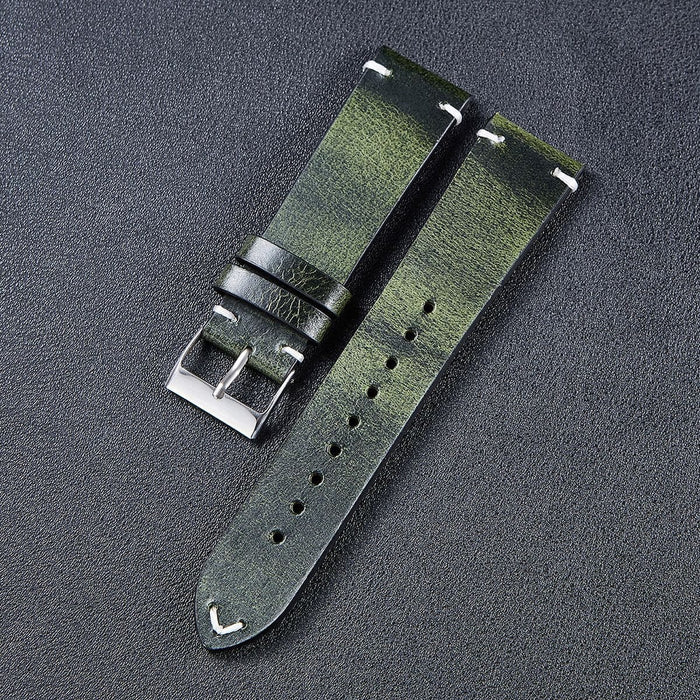 green-garmin-venu-4-(41mm)-watch-straps-nz-vintage-leather-watch-bands-aus