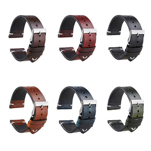 black-huawei-watch-fit-5-pro-watch-straps-nz-vintage-leather-watch-bands-aus