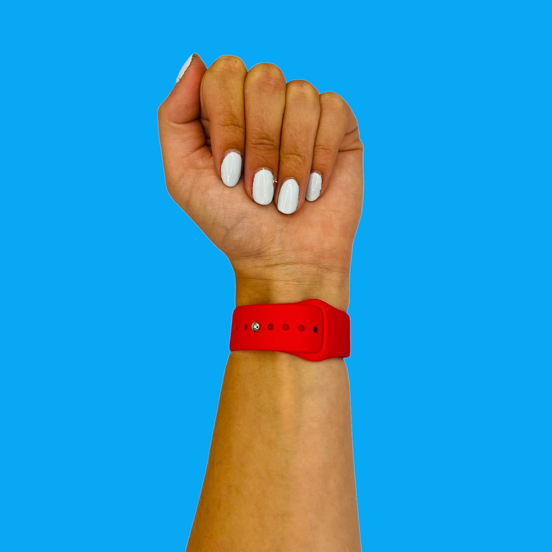 red-garmin-vivoactive-3-watch-straps-nz-silicone-button-watch-bands-aus