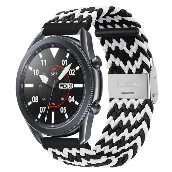 black-white-zig-polar-ignite-watch-straps-nz-nylon-braided-loop-watch-bands-aus