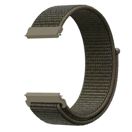 army-green-garmin-fenix-6-watch-straps-nz-nylon-sports-loop-watch-bands-aus