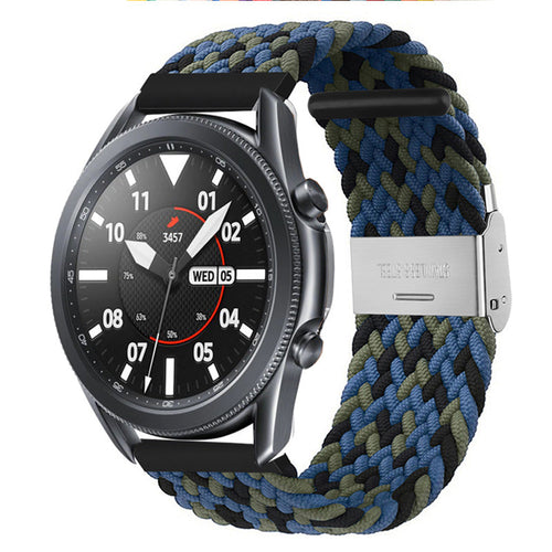 green-blue-black-polar-ignite-watch-straps-nz-nylon-braided-loop-watch-bands-aus