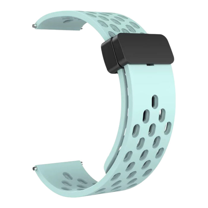 teal-magnetic-sports-samsung-galaxy-watch-6-(44mm)-watch-straps-nz-ocean-band-silicone-watch-bands-aus