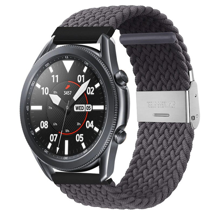 dark-grey-timex-20mm-range-watch-straps-nz-nylon-braided-loop-watch-bands-aus